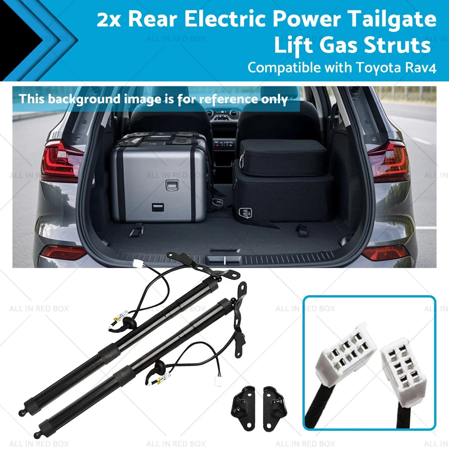 Rear Electric Power Tailgate Lift Struts for Toyota RAV4 (2013-2023)