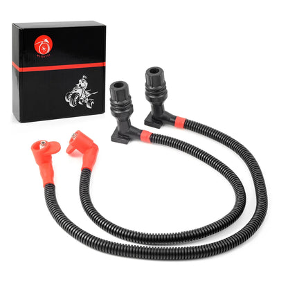 2 x Ignition Coil Spark Plug Wire for Polaris RZR 4 800 (2011–2014)