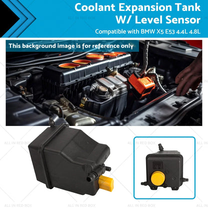 Coolant Expansion Tank w/ Level Sensor for BMW E53 X5 4.8L 4.4L (2003-2006)