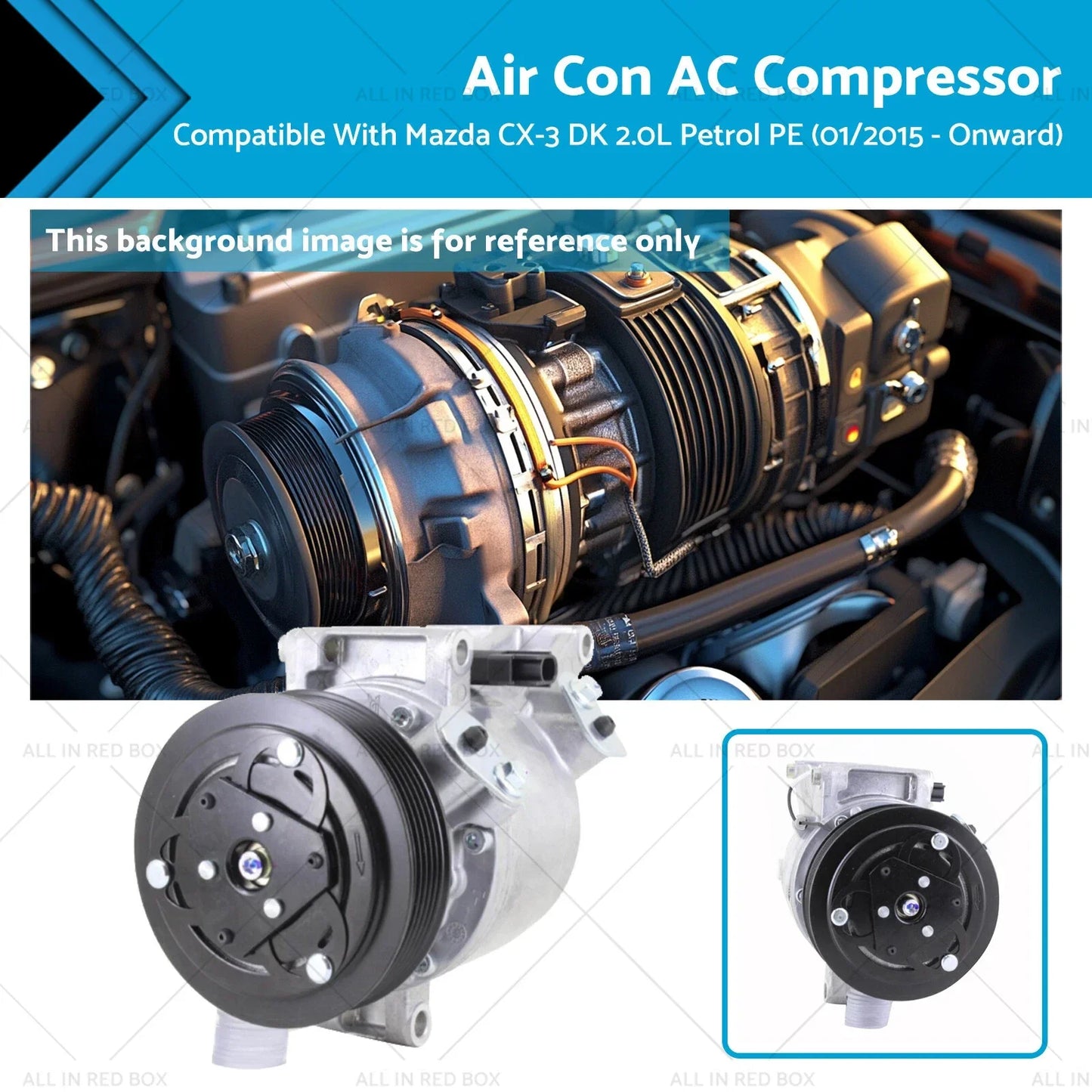 AC Compressor for Mazda CX-3 DK 2.0L Petrol (2015 - Onward)