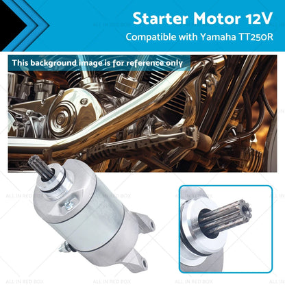12V Starter Motor for Yamaha YBR250 TT250R YS250 (1993-2006)