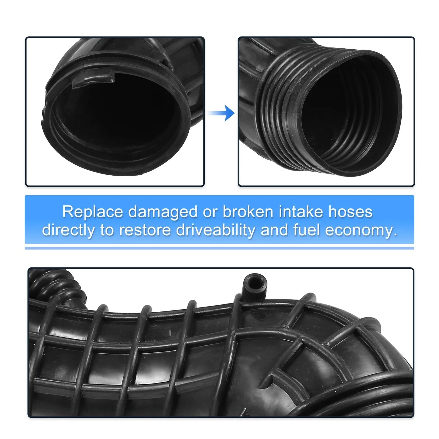 Engine Air Intake Hose Pipe Tube for BMW X3 (2003-2006)
