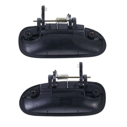 2pc Rear Left & Right Outer Door Handle Black for Honda Civic EK (1995–2001)