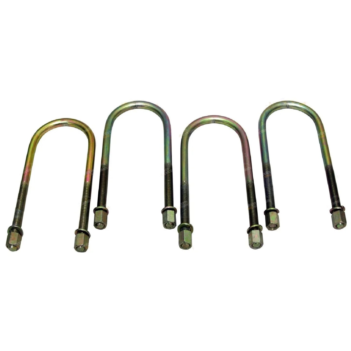 Leaf Spring 4 Rear U-Bolts for Toyota Landcruiser 45-47-75 Series