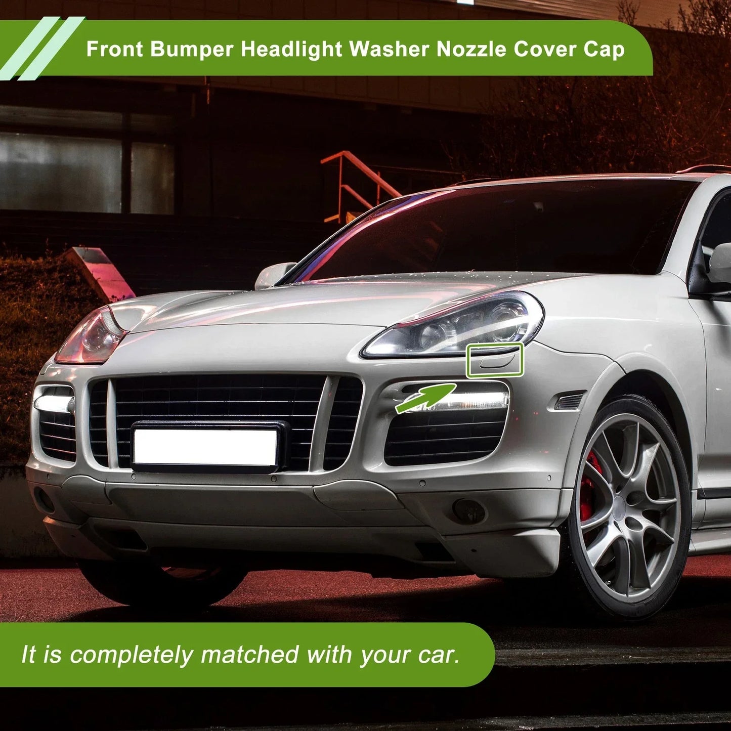 Washer Nozzle Cover Cap for Porsche Cayenne Turbo (2003-2010)