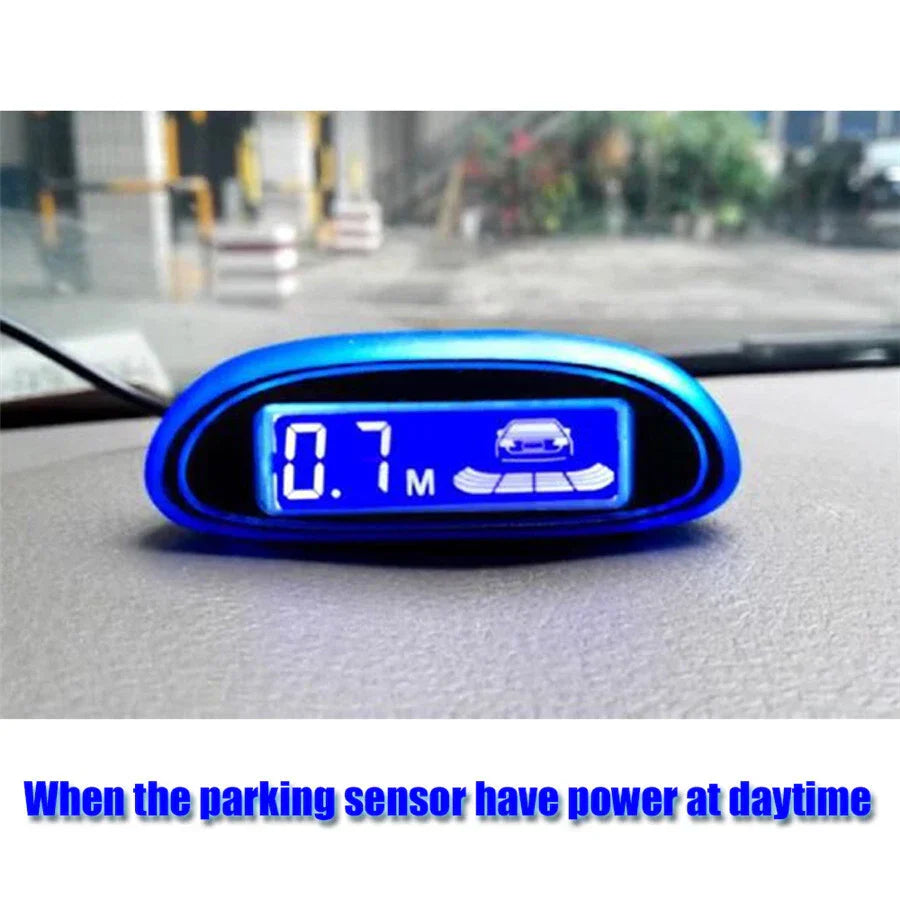 4 x LED Parking Sensors for Universal Car Reverse Radar System Alarm