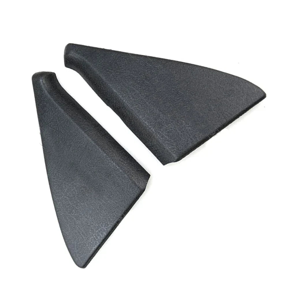 2 x Black Door Mirror Cover Trim Panel Mount for Golf MK2 (1984–1992)