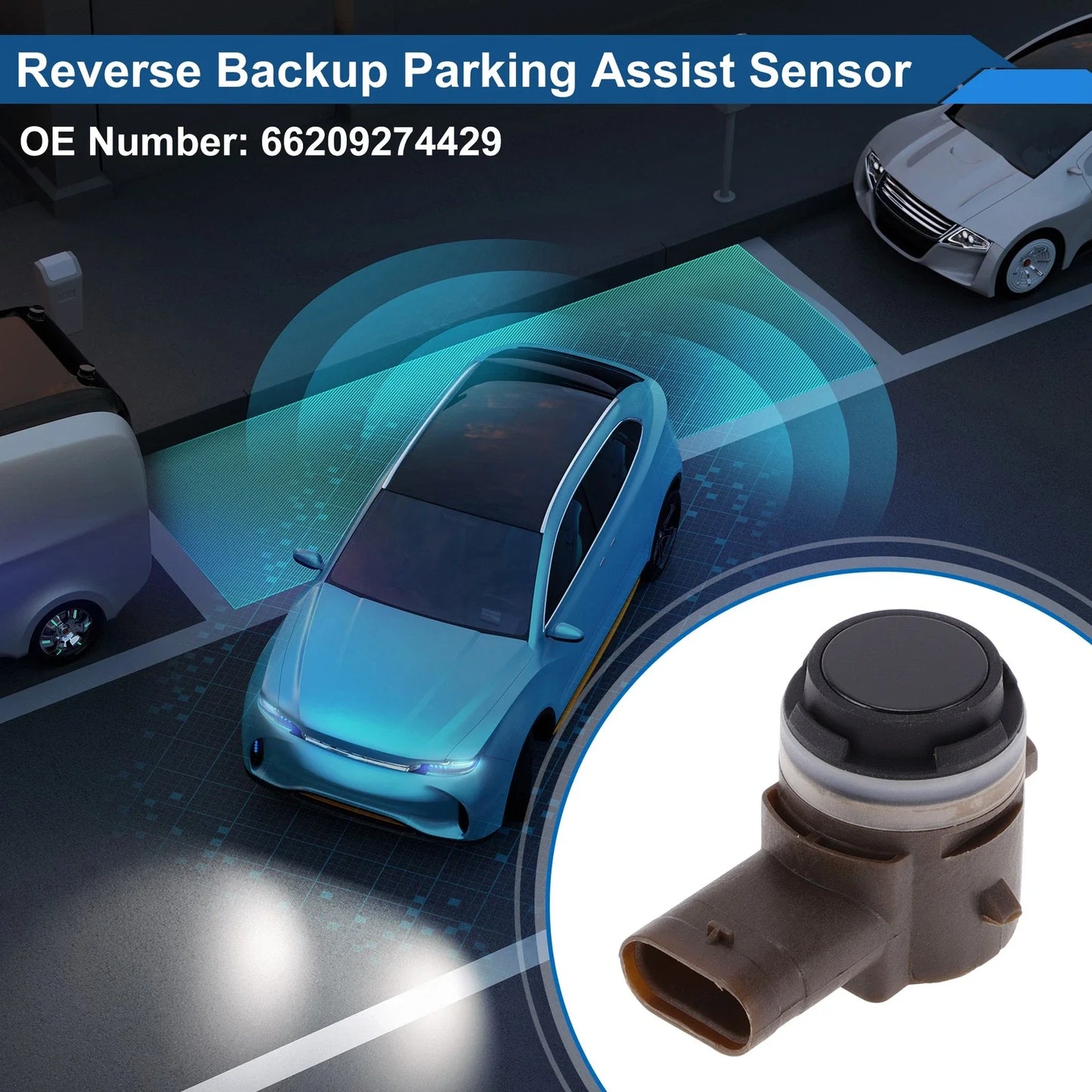 Reverse Parking Sensor Black for BMW X3 (2011-2017)