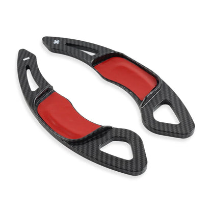 Carbon Fiber Steering Wheel Paddle Shifter Extensions for VW Golf 2015-2020