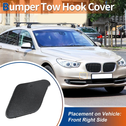 Front Right Tow Hook Cover for BMW 535i Sophisto Grey