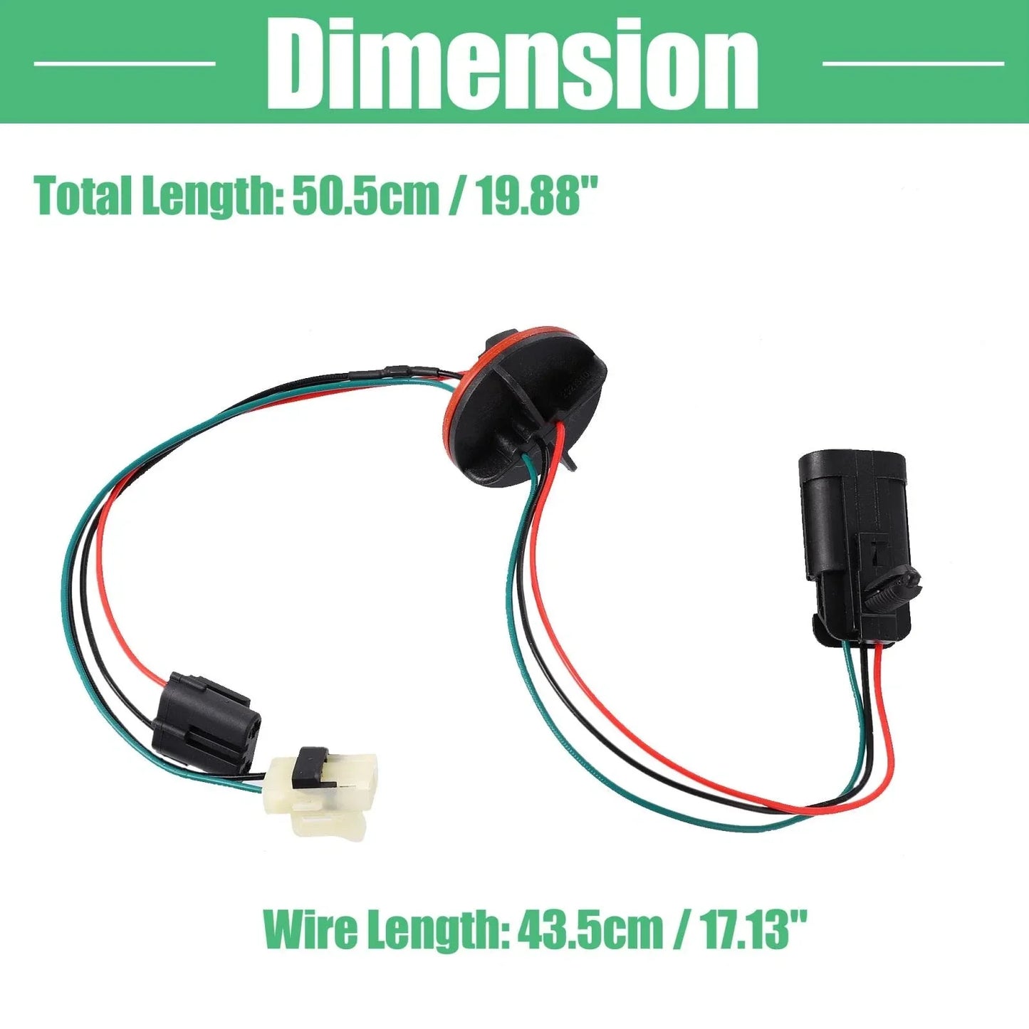 Headlight Lamp Wiring Harness for Dodge Ram 1500 2500 3500 4500 (2002-2023)