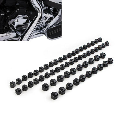 Engine Bolt Caps Cover for Harley Road Glide, Street Glide, Softail (2001-2023)