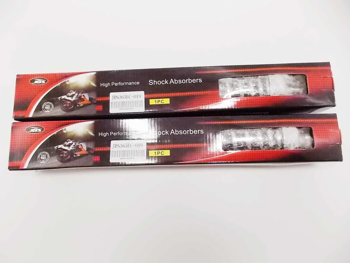 365mm JBS Chrome Rear Shock Absorbers for Honda CBX1000 (1978-1982)