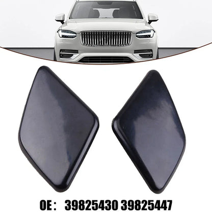 Plug and Play Headlight Spray Nozzle Cap Cover for Volvo XC90 (2016–2022)