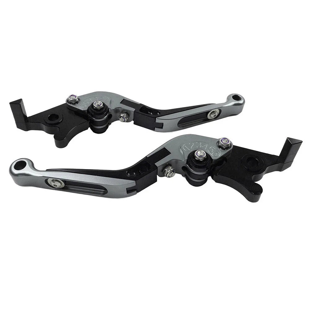 CNC Titanium Extendable Brake Clutch Levers for 765 Street Triple R (2017-2023)