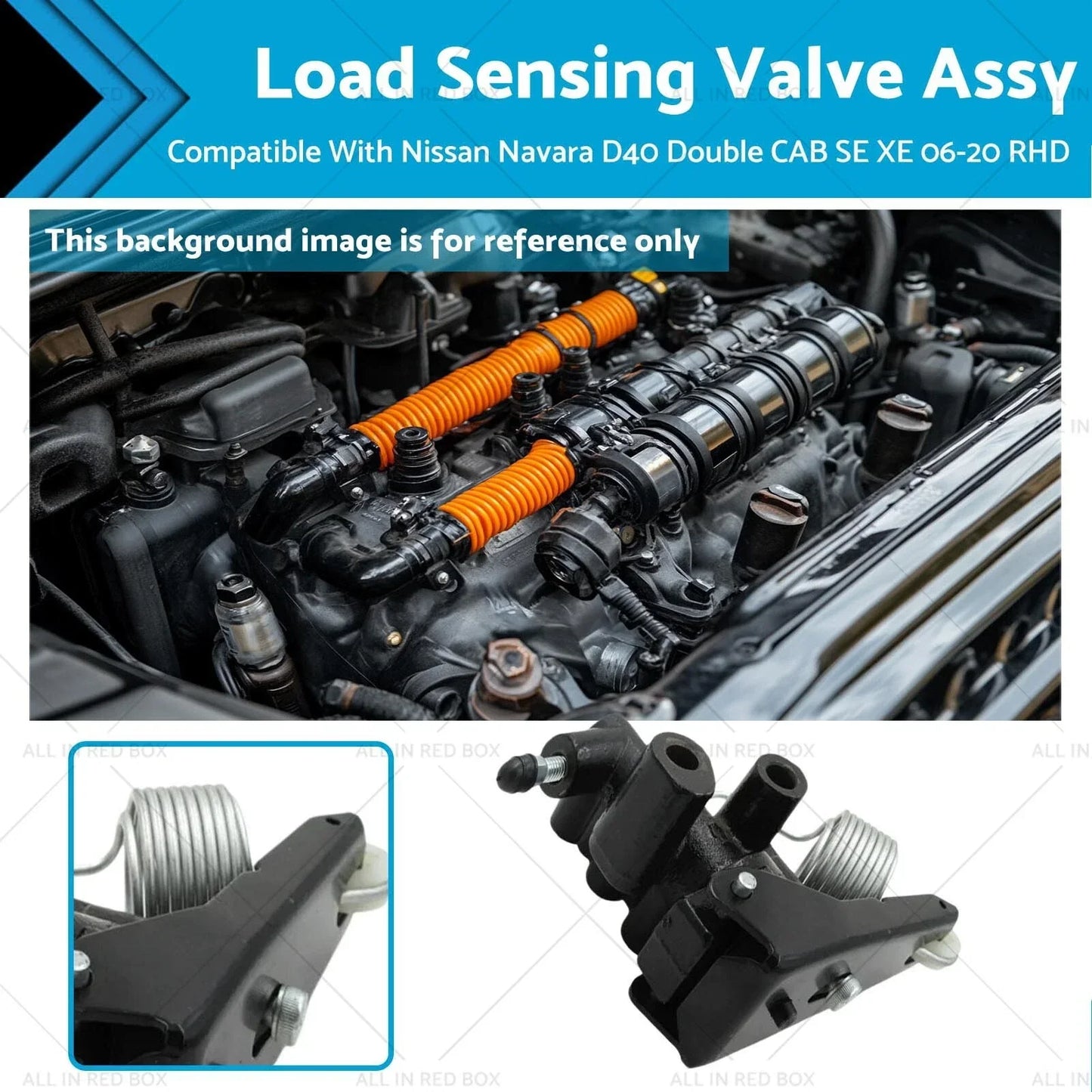 Load Sensing Valve Assy for Nissan Navara D40 Double CAB SE XE (06-20)