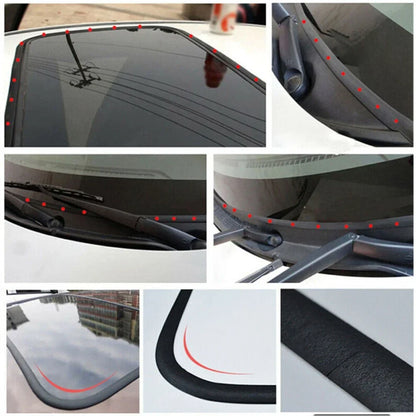 Windshield Seal Rubber Moulding Strip Roll Accessory Parts
