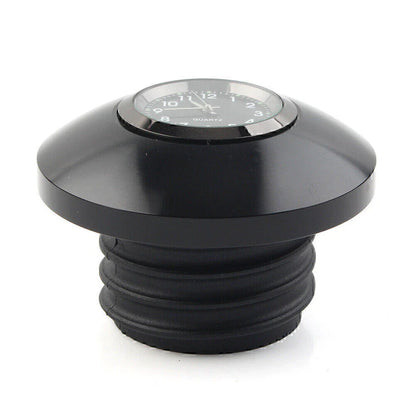 Black Motorcycle Fuel Gas Tank Oil Cap Cover for Harley Softail Dyna