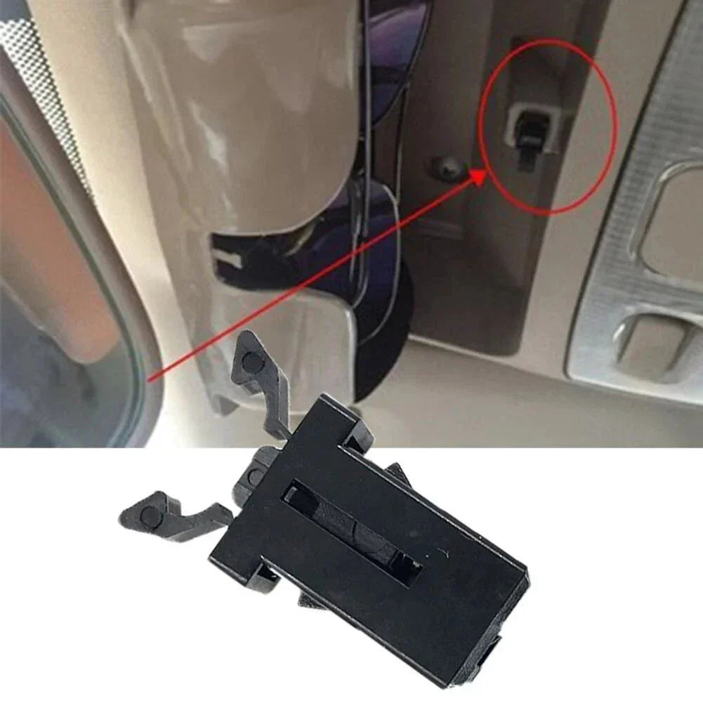 1x Car Sunglasses Holder Overhead Console Latch for Most Trash