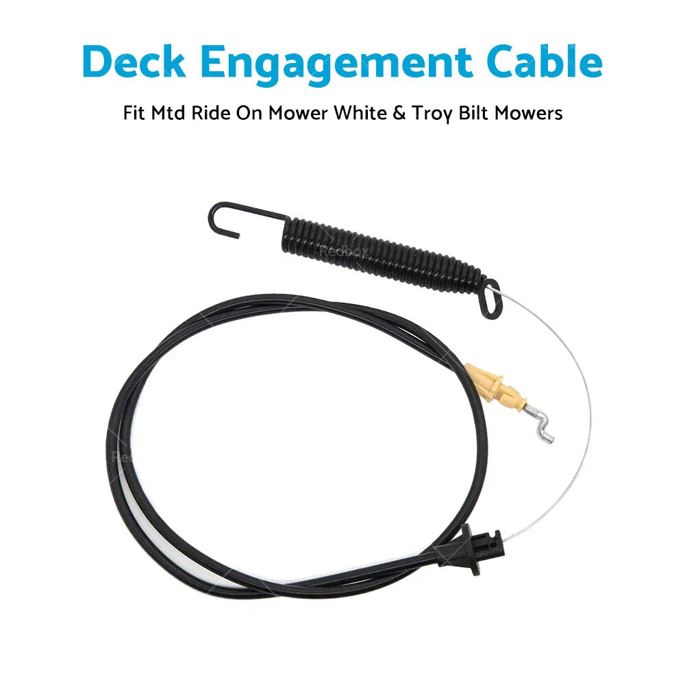 Deck Engagement Cable for MTD Ride On Mower & Troy Bilt (Fits Various Years)