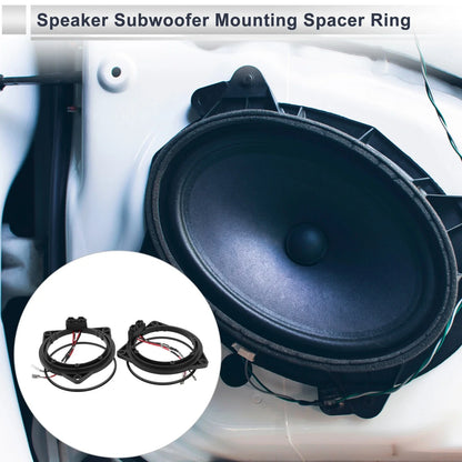 3.5in Spacer Ring Midrange Speaker Space Adaptor for BMW
