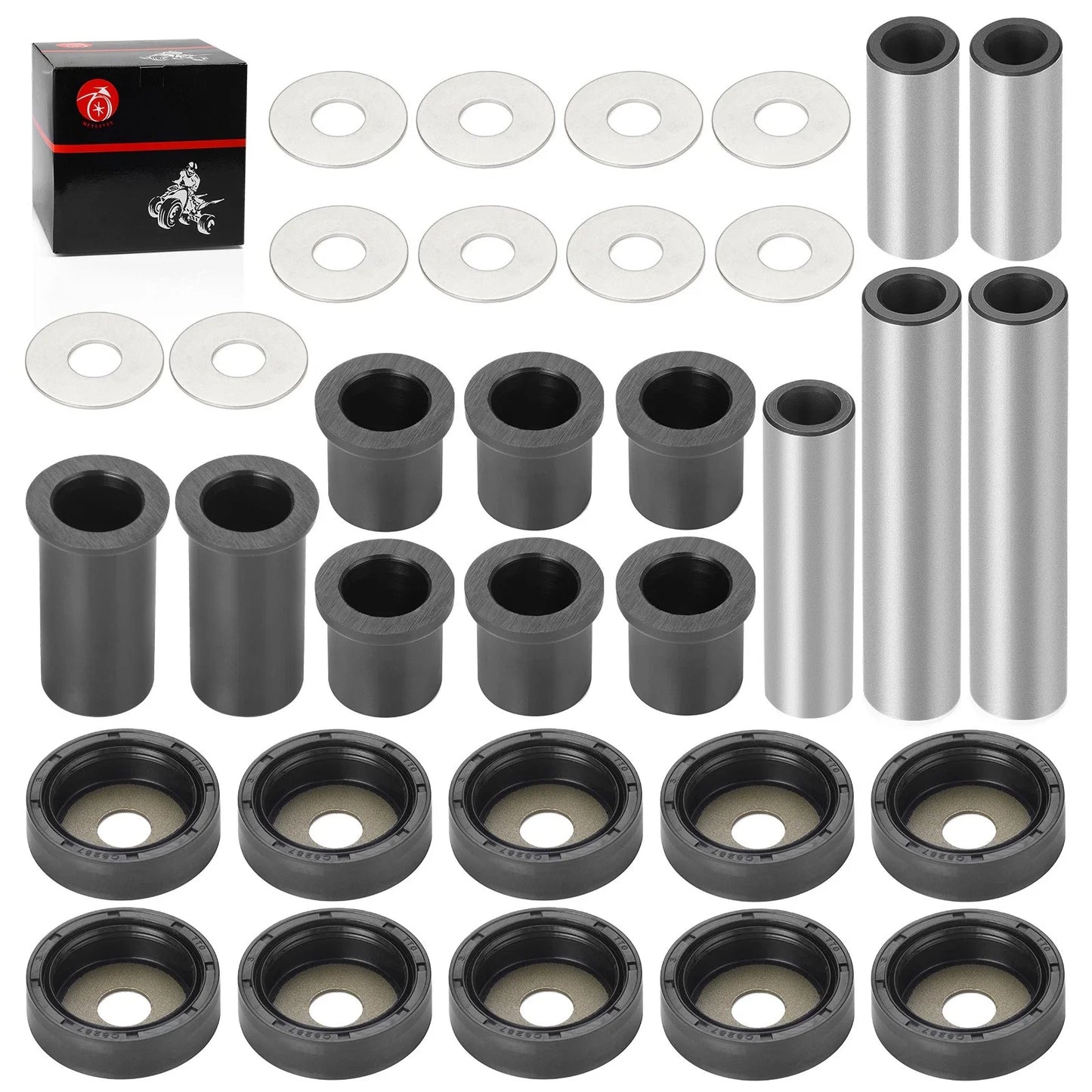A-Arm Suspension Bushing Rebuild Kit for Suzuki KingQuad 450/700 (2005–2010)