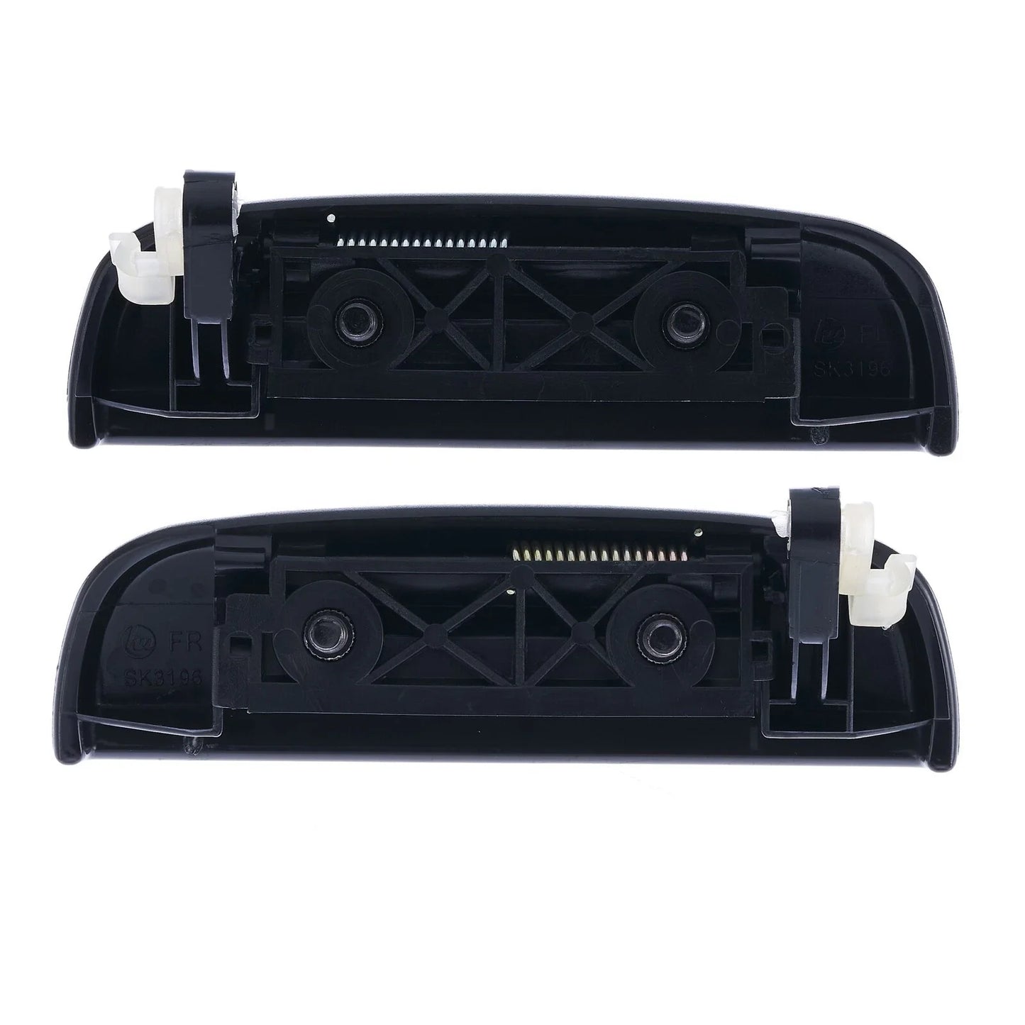 4pc Front/Rear Door Handle Textured Black for Suzuki Alto