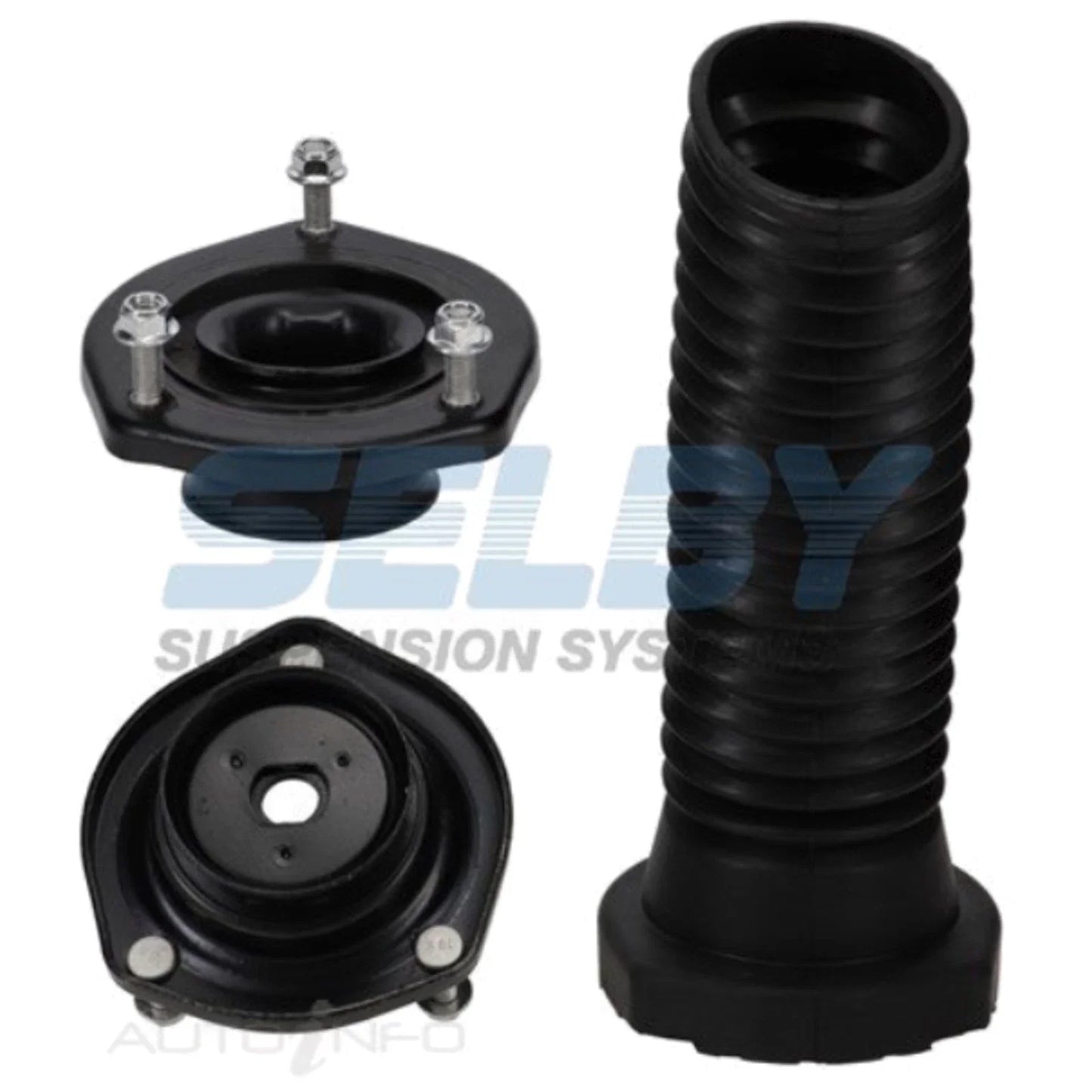 Set of 2 Rear Strut Mounts for Toyota Camry (2006–2012)
