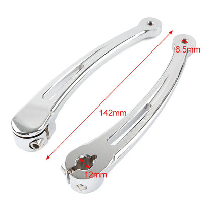 CNC Heel Toe Shifter Chrome for Harley Touring, Softail (1984-2019)