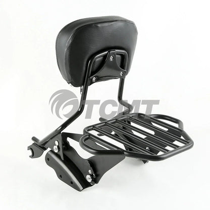 Luggage Rack Sissy Bar Backrest for Harley Touring Road Glide (2009-2013)