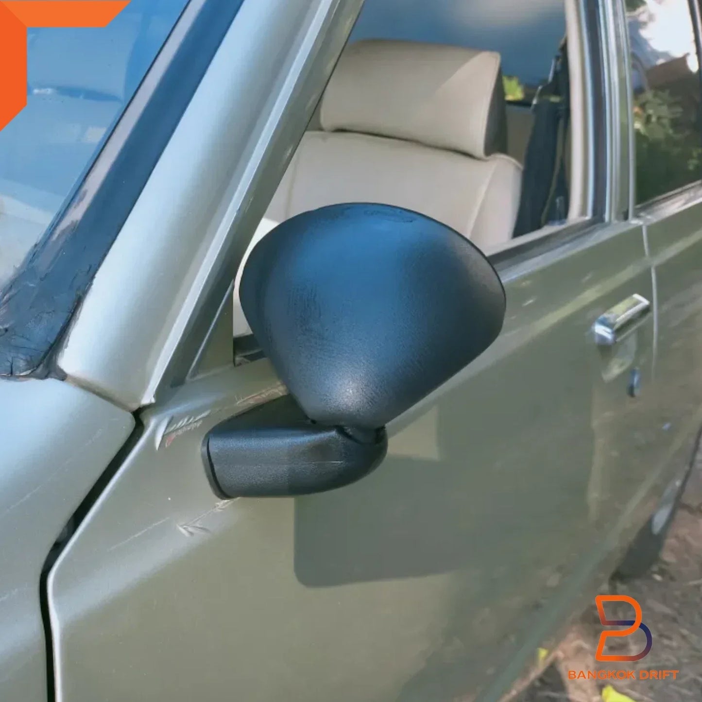 Black Door Bullet Mirror for Chevrolet Camaro SS350 RS (1967-1980)