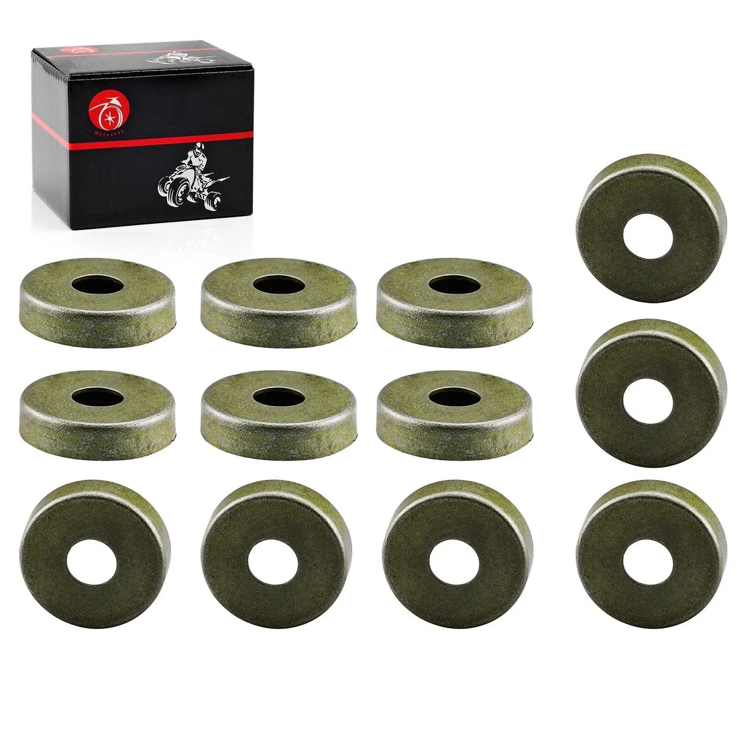 12x A Arm Dust Cover Seal Caps Kit for Yamaha YFZ450 YFZ 450 (2004–2013)