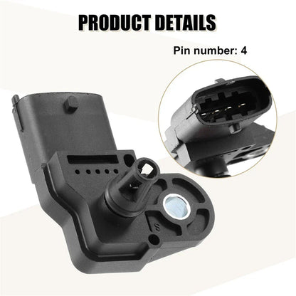 Boost Pressure Sensor for Fiat Opel Saab Renault Honda Ford GMC Chevrolet Nissan