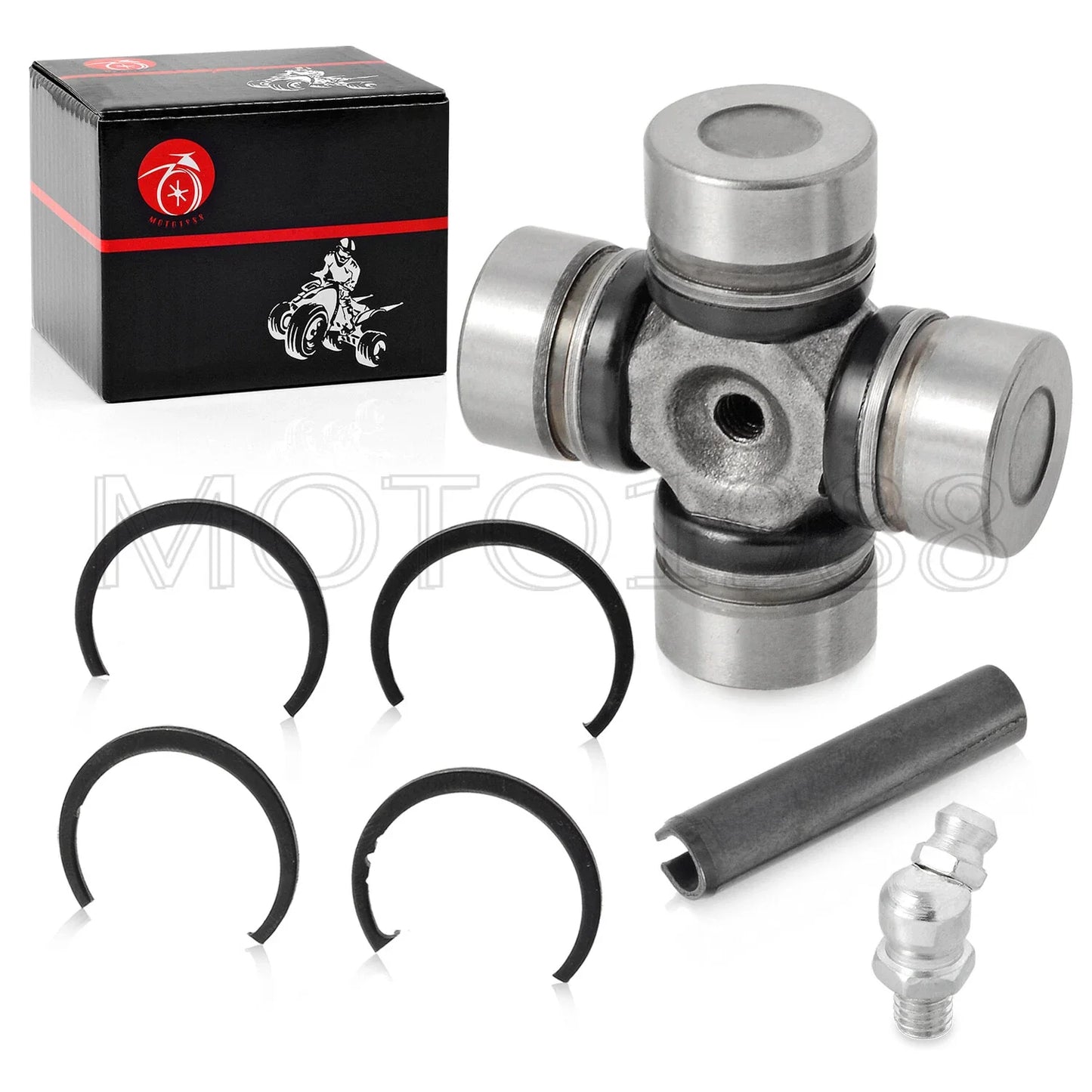 2 x Front & Rear driveshaft u-joint for Polaris RZR XP 1000 (2014–2023)