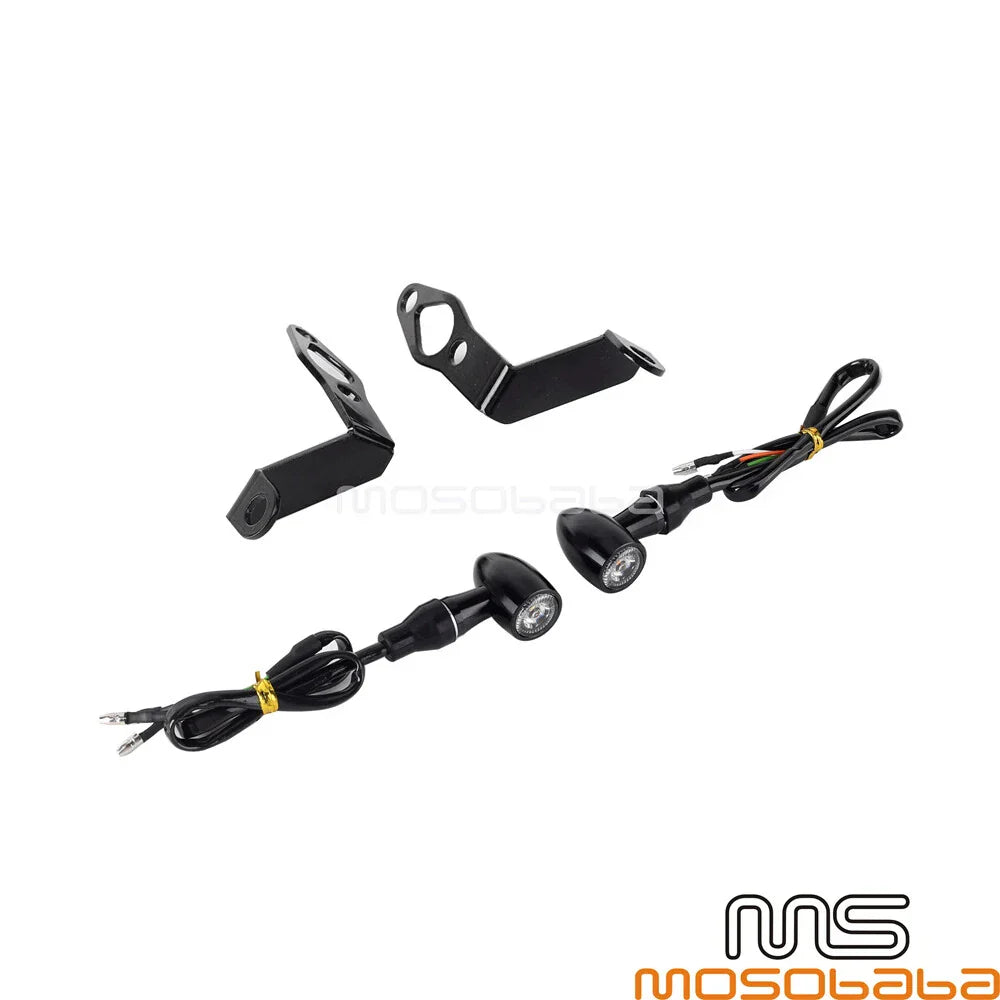 Front LED Turn Signal DRL Light w/Bracket for Harley Sportster (2021-2023)