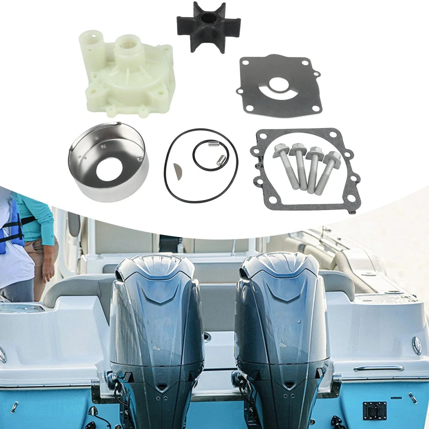 Water Pump Kit for Outboard Motors 150–250 HP