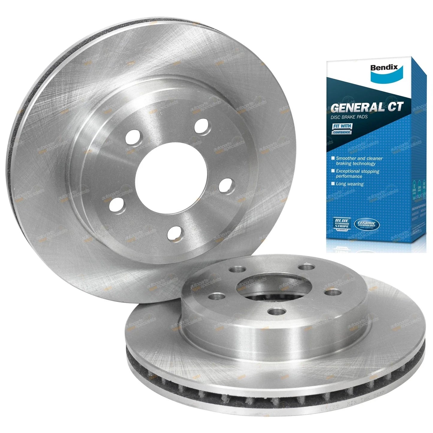 Brake Rotors & GCT Pads for Falcon Fairmont LTD (2000 - 2003)