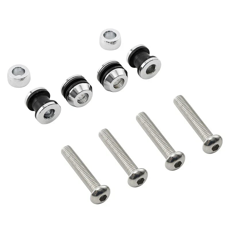 Chrome Two Up Luggage Rack Docking Kit for Harley Street 750 XG500 (2015-2020)