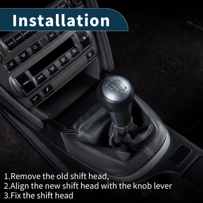 5 Speed Gear Shift Knob for Mercedes-Benz A Class W169 2004-2012 Faux Leather
