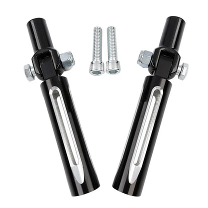 Passenger Footpegs Footrests for Harley Softail Fat Boy FLSTF (2000-2006)