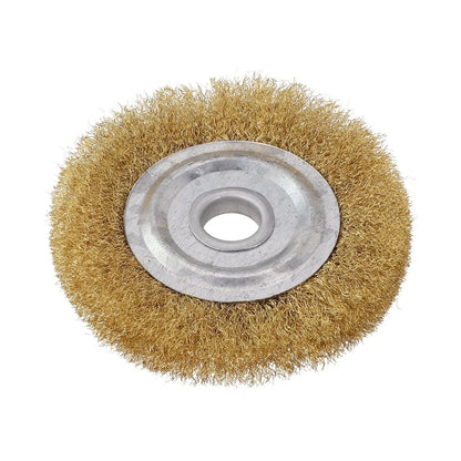 Pure Copper Wire Wheel Brush / Multiple Sizes / Line Pattern