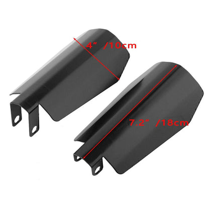 12cm Memphis Shade Coffin Cut Hand Guards for Harley Dyna, Sportster (2006-2023)