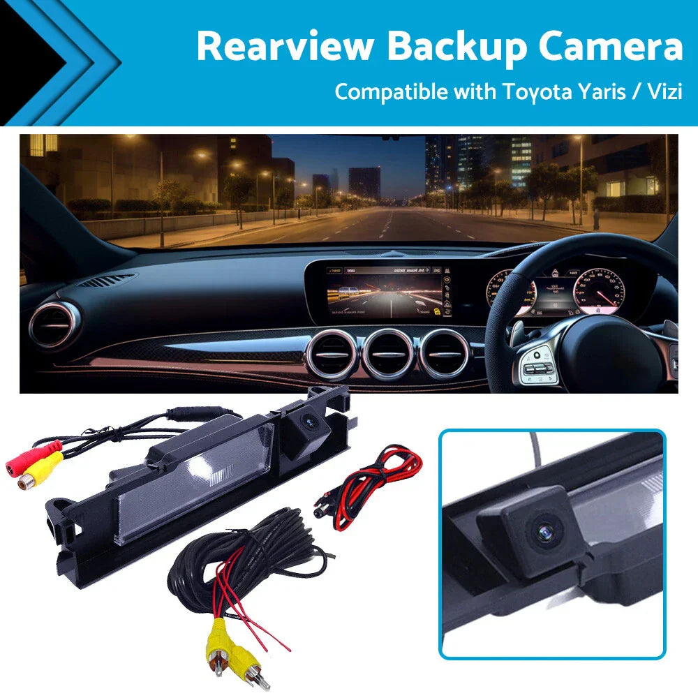 Reverse Rear View Backup Camera for Toyota Yaris Vizi (2006-2012)