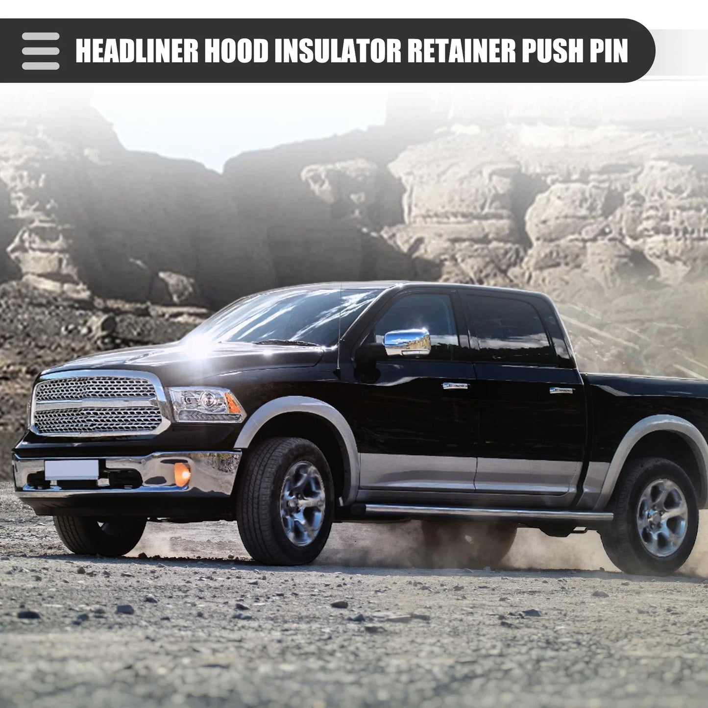 30 x Headliner Hood Insulator Retainer Clips for Dodge
