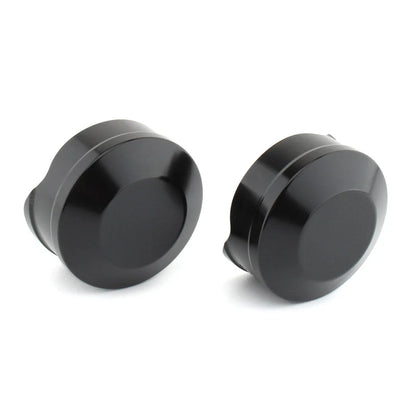 Black Upper Fork Stem Nut Cover for Harley Softail Breakout FXBR FXBRS (18-23)