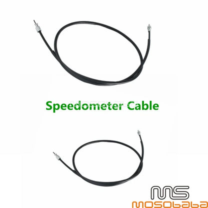 Speedometer Cable for Kawasaki VN650S (2015-2016) Black Stainless