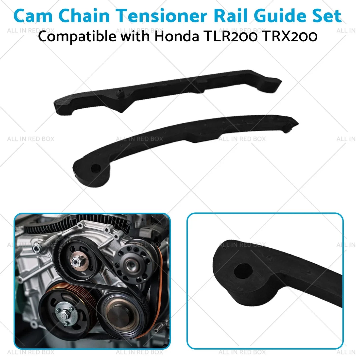 Cam Chain Tensioner Rail Guide Set for Honda XR200 TLR200 TRX200