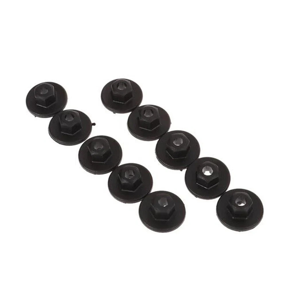 10 Pcs Black Car Retainer Clips for BMW X3 X5 X6 (2004-2010)