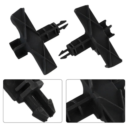 Black Plastic Hood Locking Mechanism for Smart Fortwo (2008–2012)