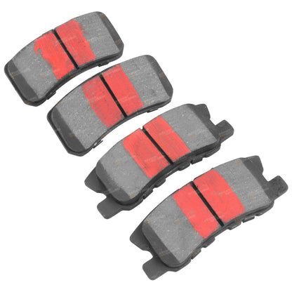 Rear Disc Brake Pad Set 2.4L 3.0L for Mitsubishi Outlander ZG ZH